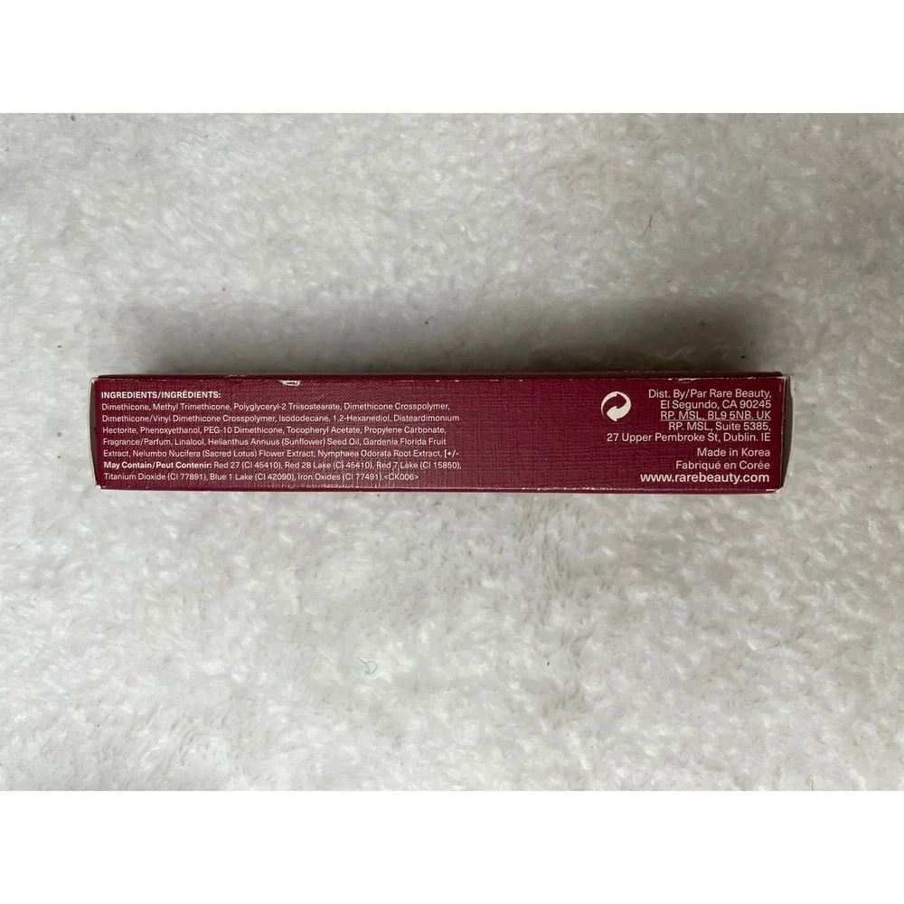 Rare Beauty Lip Souffle Matte Lip Cream Strengthen 0.13 fl oz Dark Red